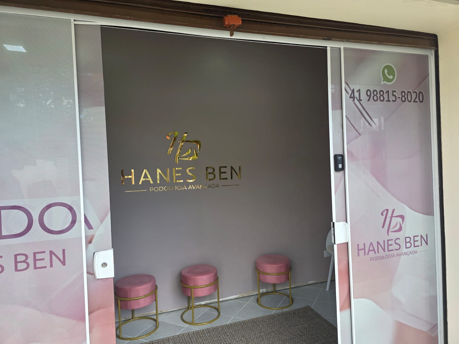 imagem interna da unidade de hanes bens xaxim